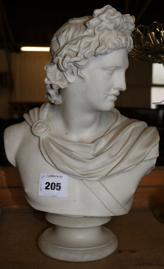 Parian bust(-)